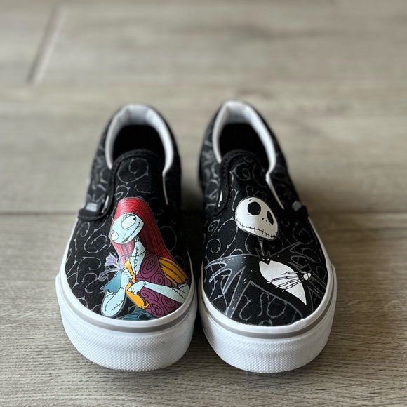 VANS NIGHTMARE BEFORE CHRISTMAS SLIP-ON SHOES Kids Size 13 - Picture 14 of 14